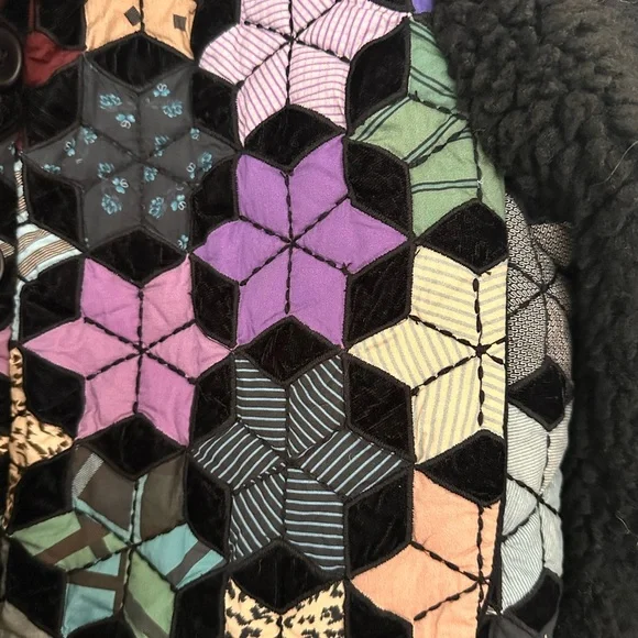 Sea New York Black Sherpa Puffer Jacket - Picture 9 of 13